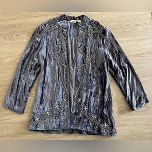 Ramona LaRue by Arianne, top has hooks and eyes so it can be closed or worn open